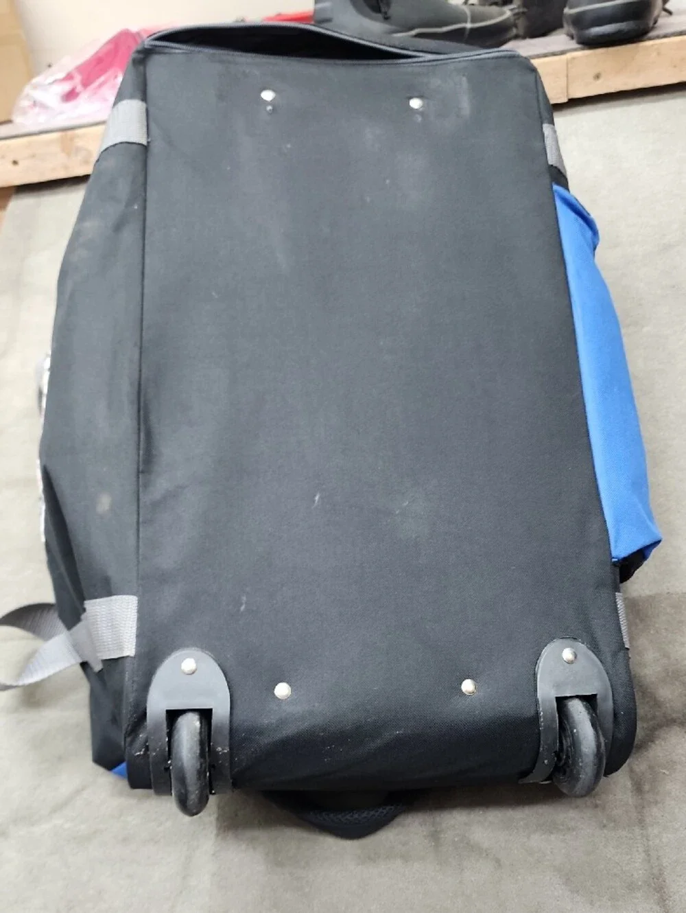 Wrangler Black and Blue Duffel Bag w/ NFR Las Vegas